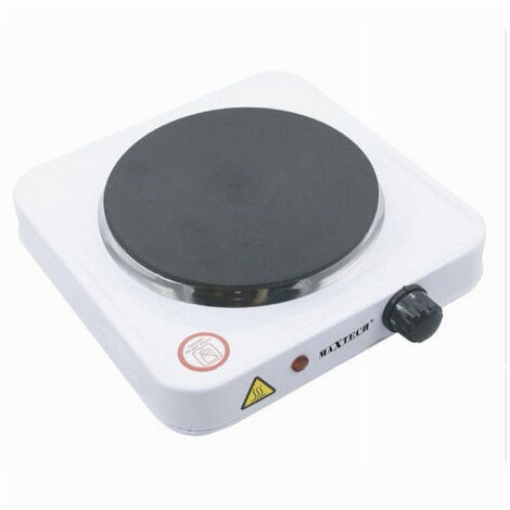 Cuisinière électronique 1000 W Température Réglable Plaque 15 Cm Maxtech H-002l