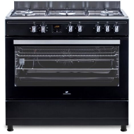 Cuisiniere piano four multifonctions catalyse - CONTINENTAL EDISON - CECP9060BDD- 95 L - Affichage digital - L90 x H 85 cm - Noi