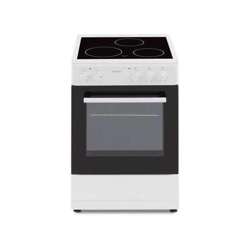 Oceanic - Cuisinière vitrocéramique Électrique 48L 50cm, CV5050W8