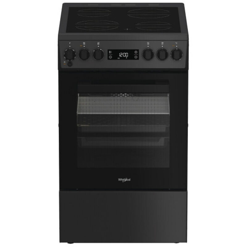 Cuisinière vitrocéramique Whirlpool W5V8LCSA noir Cuisinière vitrocéramique Whirlpool W5V8LCSA noir