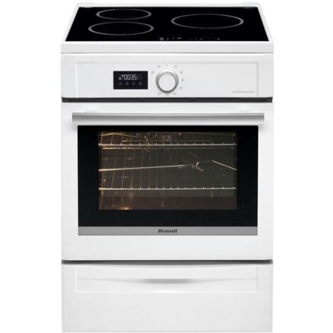 Cuisinière Induction 3 Feux + Four électrique - Série 500 Surroundcook - Blanc - LKI64890BW - 73L