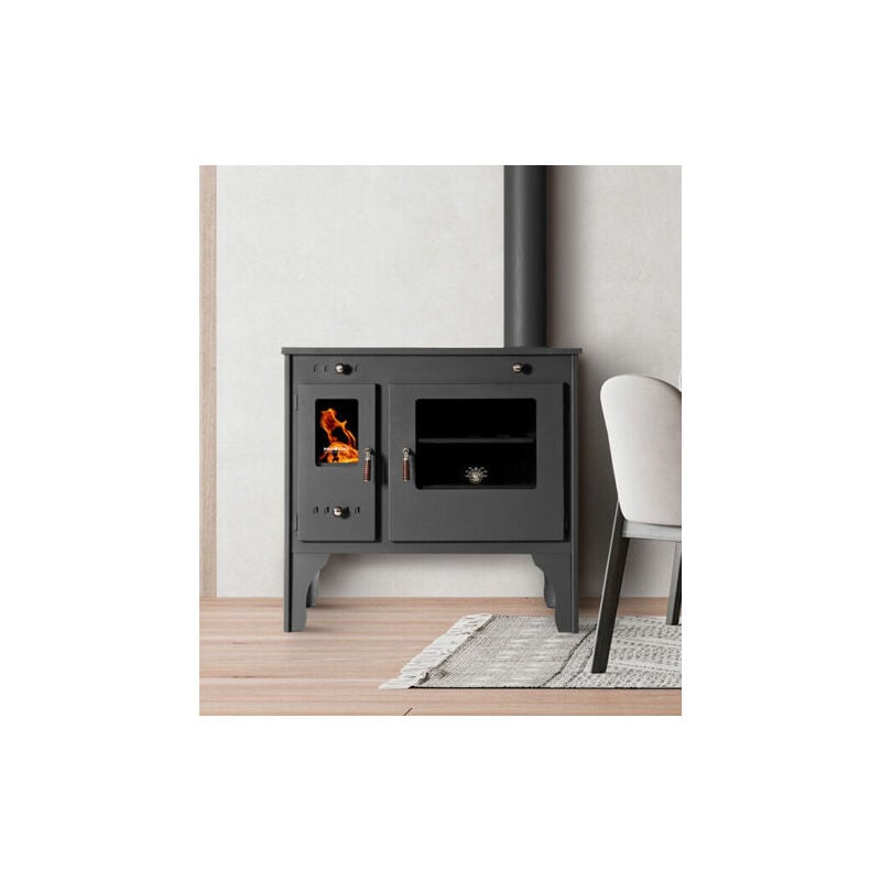 Cuisinière à bois Prometey Eco Retro - 7 kW