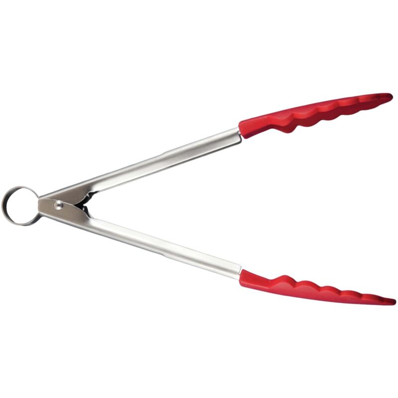 Cuisipro - Servierzange (mit Silikon) - Rot 24 Cm - 74708605 - 0065506086057