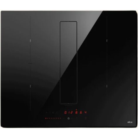 Cuisissimo – Plaque induction Elica NIKOLATESLA FIT 60cm – Hotte intégrée – Débit d'air 620 m³/h – Classe énergétique A – Évacuation