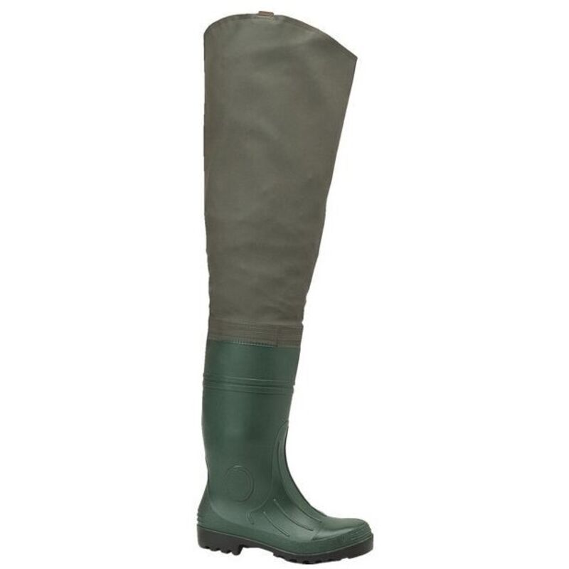 Cuissarde Pvc Securite Colorado Coloris Vert Pointure 41
