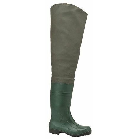 Cuissarde Pvc Securite Colorado Coloris Vert Pointure 41