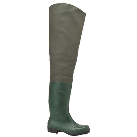 Cuissarde Pvc Securite Colorado Coloris Vert Pointure 47