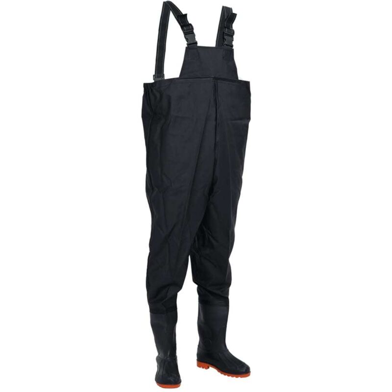 Cuissardes avec bottes noir taille 38 Vidaxl 389212