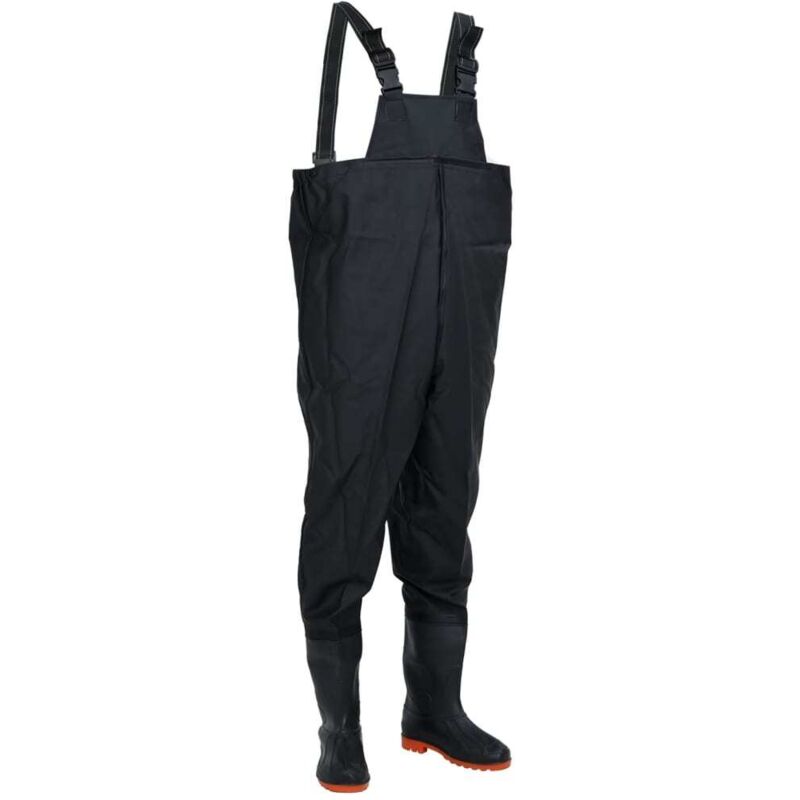 Cuissardes avec bottes noir taille 41 Vidaxl 129778