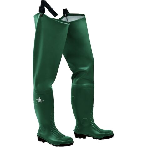 Cuissardes FISHER 2 vertes S5 - 44 - DELTA PLUS