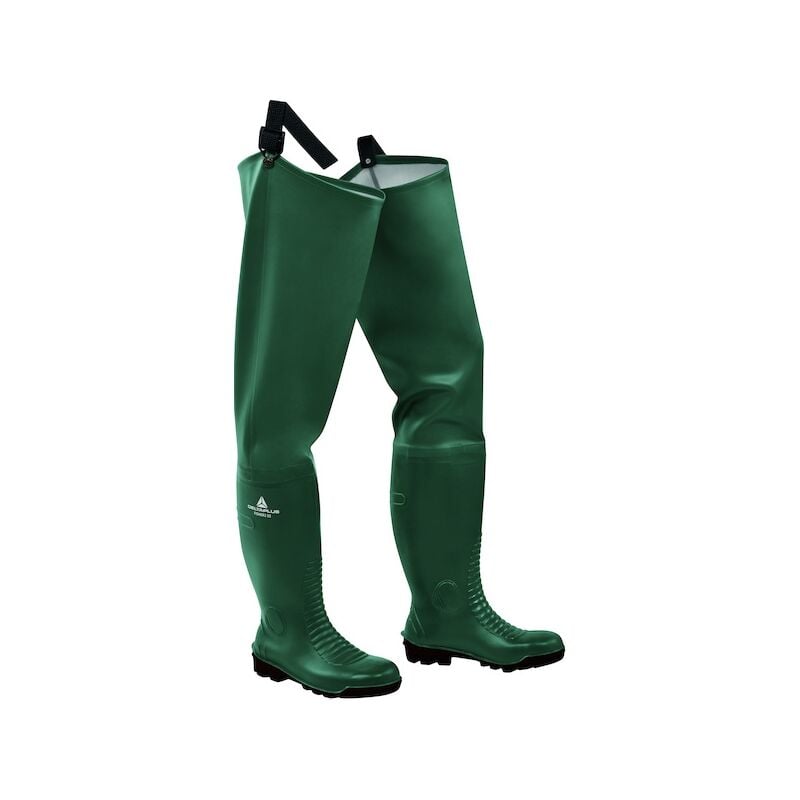 Cuissardes fisher 2 vertes S5 - 46 Delta Plus