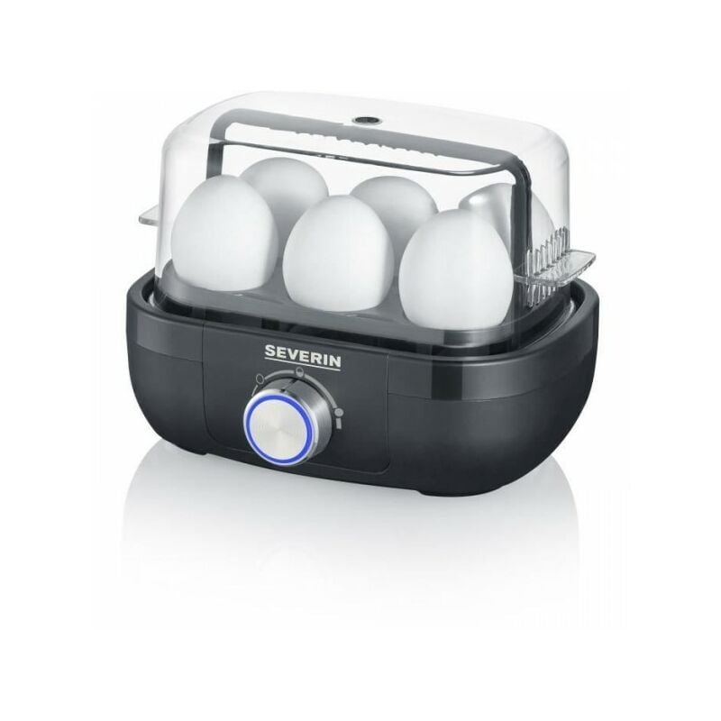 Severin - Cuiseur a oeufs EK3166 - Capacité 6 oeufs - 3 modes de cuisson - 420W