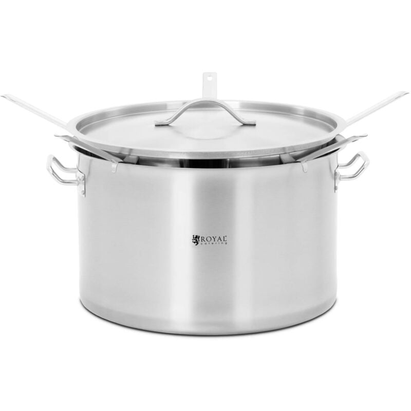 Royal Catering - Cuit-pâtes 5 passoires 44 l Marmite à pâtes avec passoire