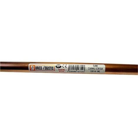 Cuivre écroui de 2m 12x14 mm