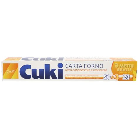 Cuki carta forno, 20 mt