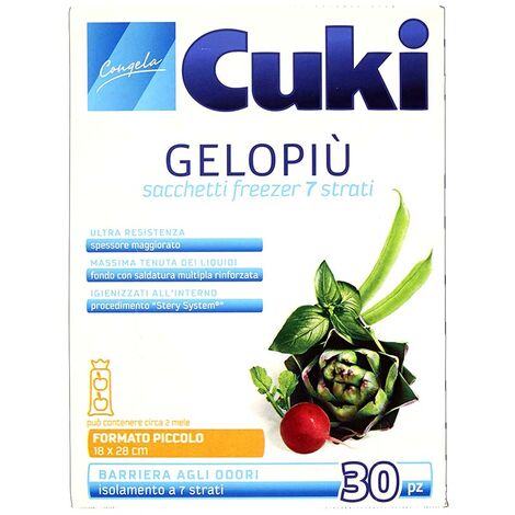 Cuki saccofrigo, 18x28x30 normali