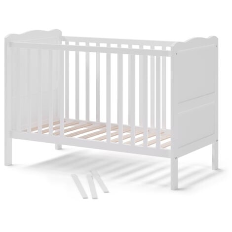 Culla neonato Tobi, Bianco, 60x120 cm, Vitalispa