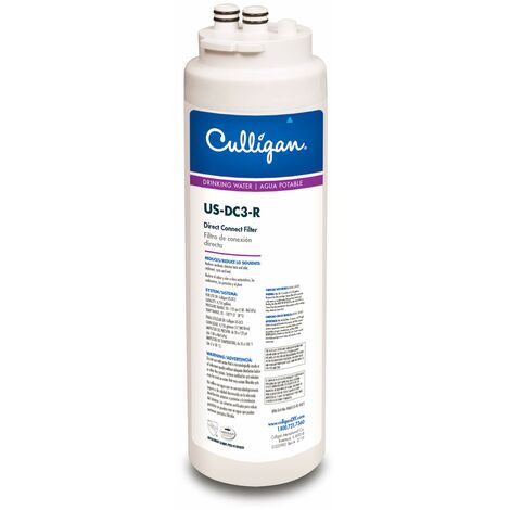 Culligan US-DC3-R Cartuccia di Ricambio per Filtro dell'Acqua, Bianco, 1 Count (Pack of 1)