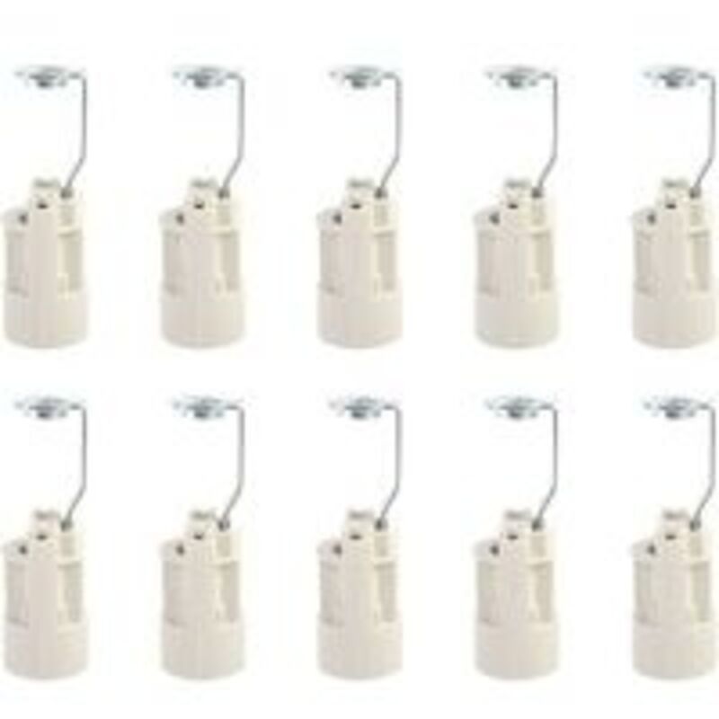 Culot pour ampoule E14 Douilles de Lampe E14 Réglables Convertisseur Douilles E14 Douille à Baïonnette Support de Lampe à Bougie pour ampoule LED 10