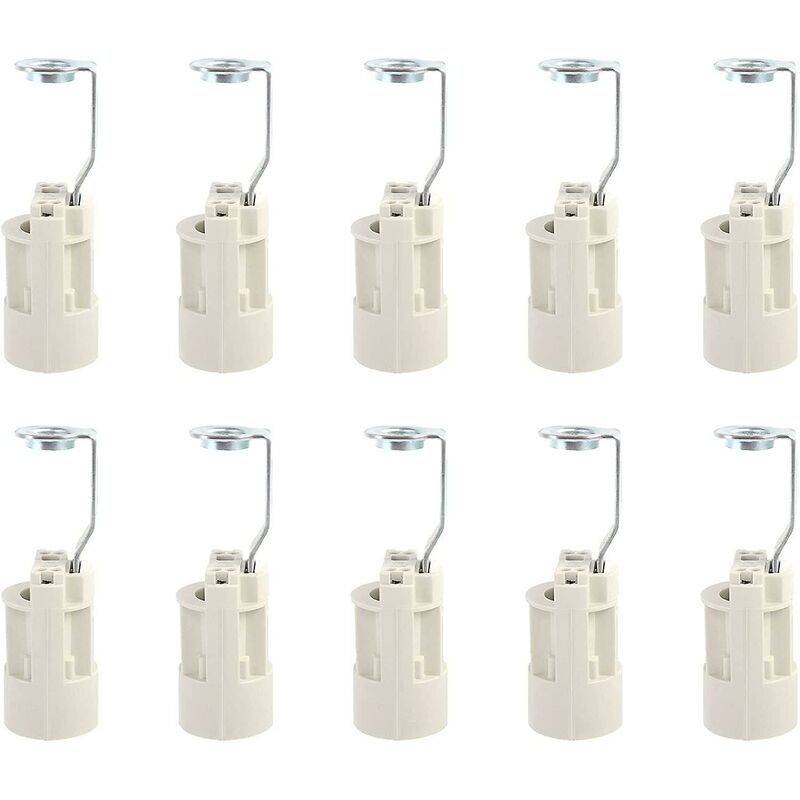 Culot pour ampoule E14 Douilles de Lampe E14 Réglables Convertisseur Douilles E14 Douille à Baïonnette Support de Lampe à Bougie pour ampoule led 10