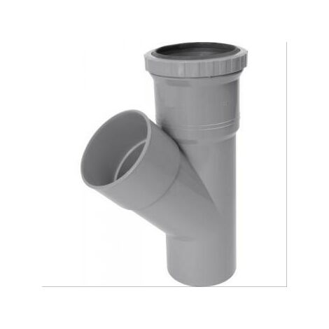 Culotte 45° à joint de dilatation MF Ø100 Nicoll