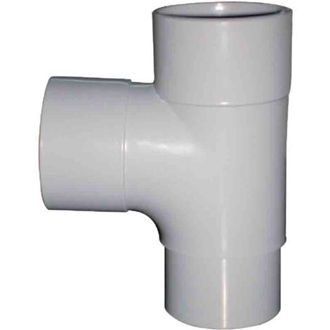 Culotte 87.3° Pvc Gris Girpi, Dév.16 Cm Diam.50 Mm