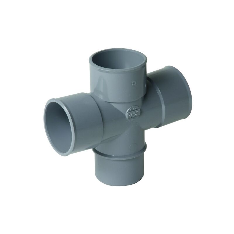 Nicoll - Culotte double 87°30 pvc - 100 mm