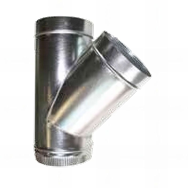 Culotte de dérivation d'aspiration Entrée/Sortie 120 dérivation 120 mm - AB-UCD120/120 Holzprofi