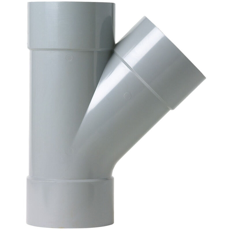 Culotte pvc à 45° femelle/femelle 40mm Culotte pvc à 45° femelle/femelle 40mm