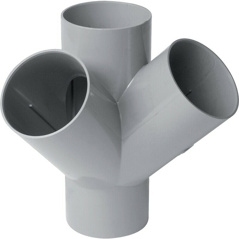 Nicoll - culotte f/f/f 45degre 100 double equerre at144