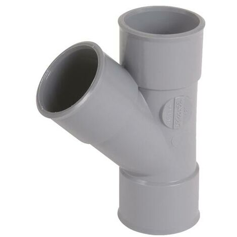 Culotte PVC 45° FF 80 Nicoll -NF-