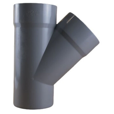 Culotte PVC 45° Mâle Femelle Ø125 - First Plast