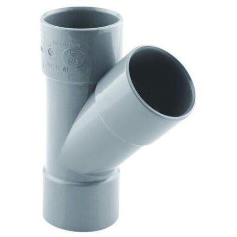 Culotte PVC à 45° FFF Diam 32
