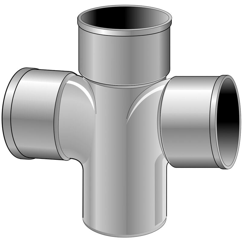 Culotte 87°30 double parallèle Mâle Femelle Ø100