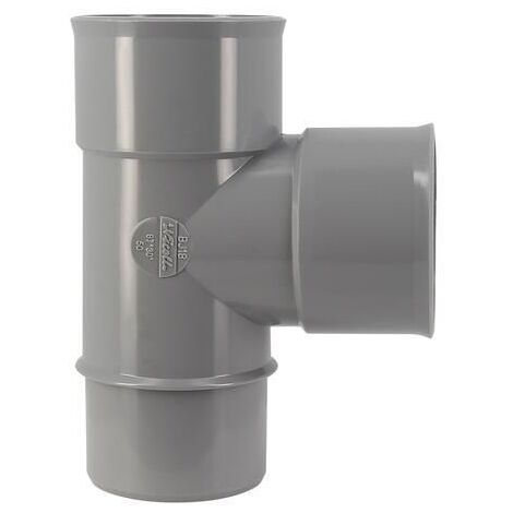 culotte pvc - mâle / femelle - 87 degrés30 - diamètre 50 mm - nicoll ubj18