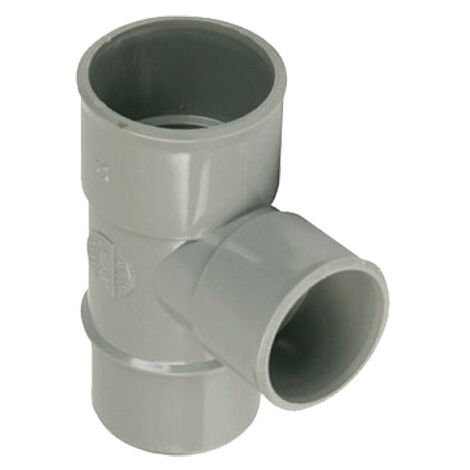Culotte Mâle / Femelle simple PVC - 87°30 - Diamètre 125 mm