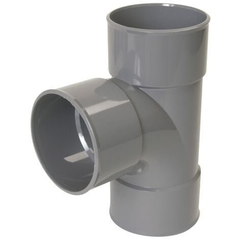 Culotte simple PVC Vidange 90° Femelle Femelle Ø50