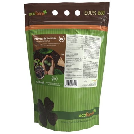 Culpisti ecologici Lombriz Humus 12 L