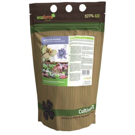 CULTIVERS Abono Cactus Ecológico 1 kg
