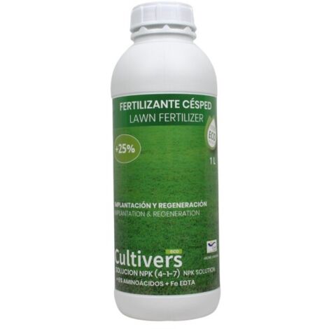 CULTIVERS Abono Césped Líquido Ecológico 1 L