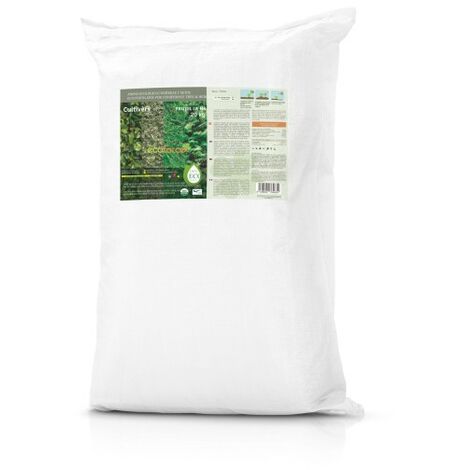 CULTIVERS Abono Coníferas y Setos Ecológico 20 kg (Pinos, Abetos, Cipreses y Tuyas). Fertilizante Origen 100% Orgánico