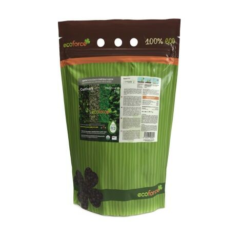 CULTIVERS Abono Coníferas y Setos Ecológico 5 kg (Pinos, Abetos, Cipreses y Tuyas). Fertilizante Origen 100% Orgánico