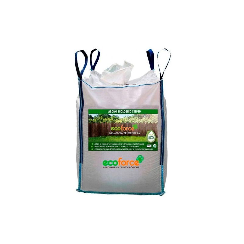 

Abono - Fertilizante Ecológico de 900 kg Especial Césped. Origen 100% Orgánico y Vegano - Cultivers