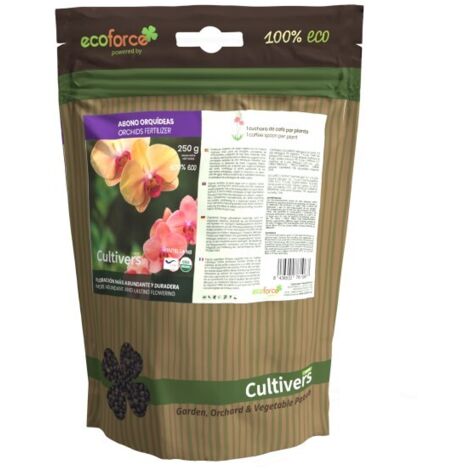 CULTIVERS Abono Orquídeas Ecológico 250 g