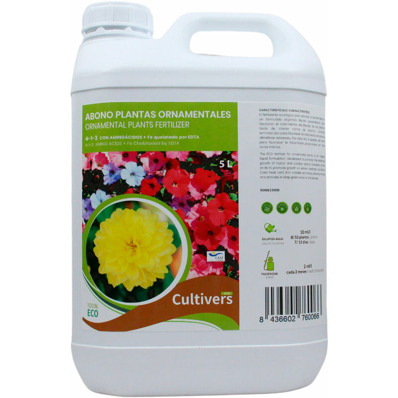 Cultivers - Engrais plantes ornementales Layquido 5 l