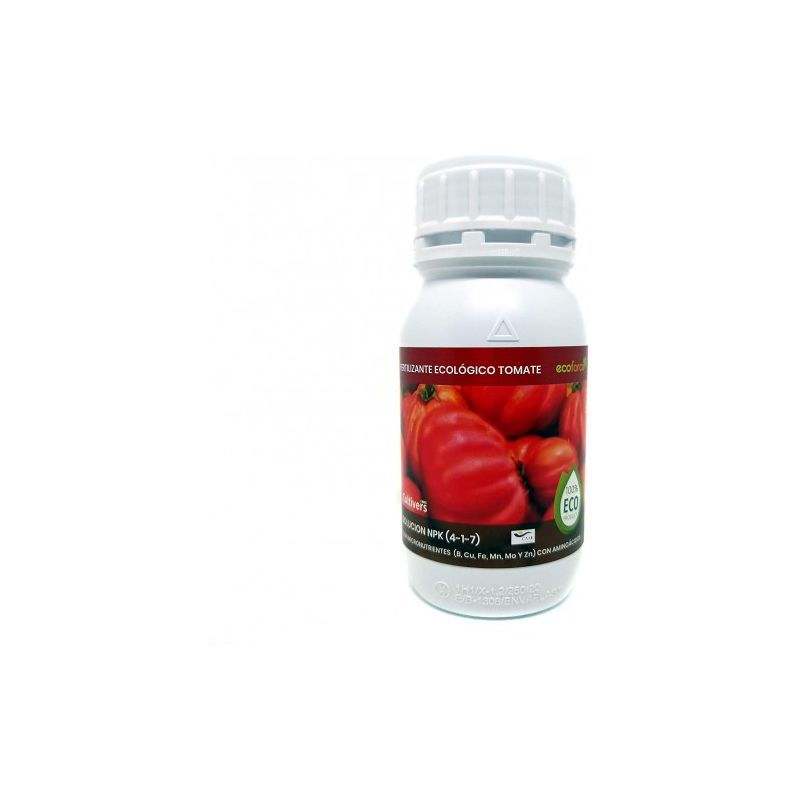 

CULTIVERS Fertilizante Ecológico para Tomates Líquido de 250 ml. Abono 100% Orgánico y Natural, Potencia el Sabor