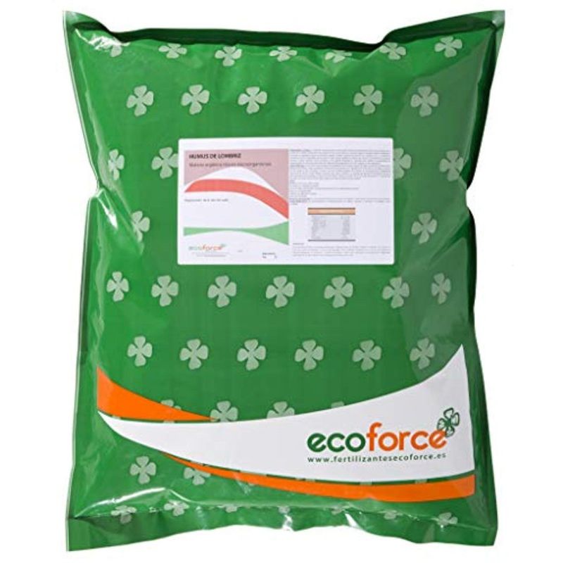 

Humus de Lombriz ecológico 10 kg (20 L). Abono para Plantas indicado para cesped - Cultivers