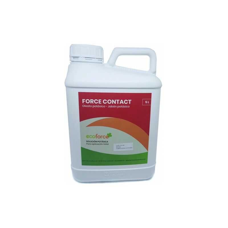 Cultivers Jabon Potasico De 5 L Insecticida Ecologico Con Registro Para Agricultura Actua Por Contacto 1318