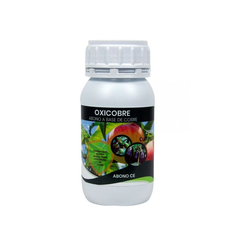 Cultivers - Oxychlorure de cuivre 250 ml concentréà 70% biologique (action fongicide). Engrais pour taupes, types de plantes et d'arbres. Engrais
