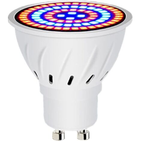 Cultivez l'ampoule 60 LED GU10 plante cultivez la lumière de jardinage de plante à spectre complet 220V intérieur pour le jardin de plantes d'intérieur succulentes Grow Light Bulb 60 LED